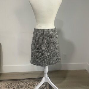 Classic Tweed Lined Skirt- Anne Taylor Loft